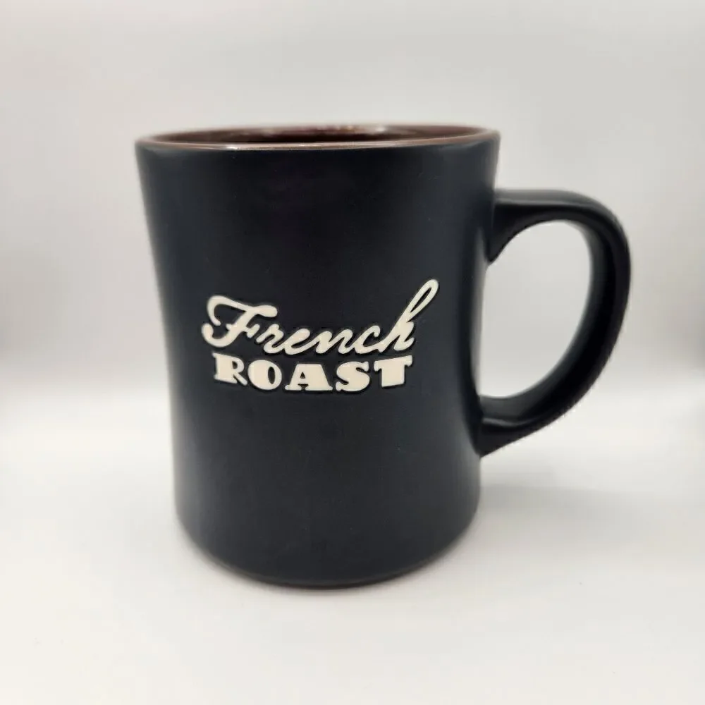 Starbucks 2011 French Roast 16 oz. Etched Bone China Coffee Mug